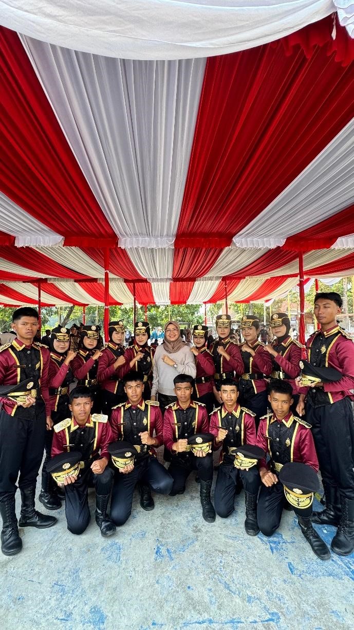 SMK Negeri Jenawi Raih Prestasi di Lomba Baris Berbaris PPI CUP II