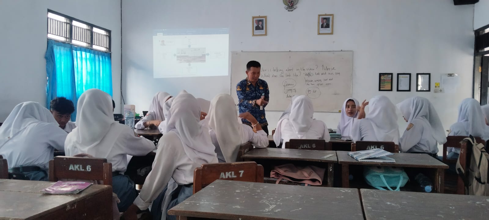 Supervisi Kelas SMK Negeri Jenawi