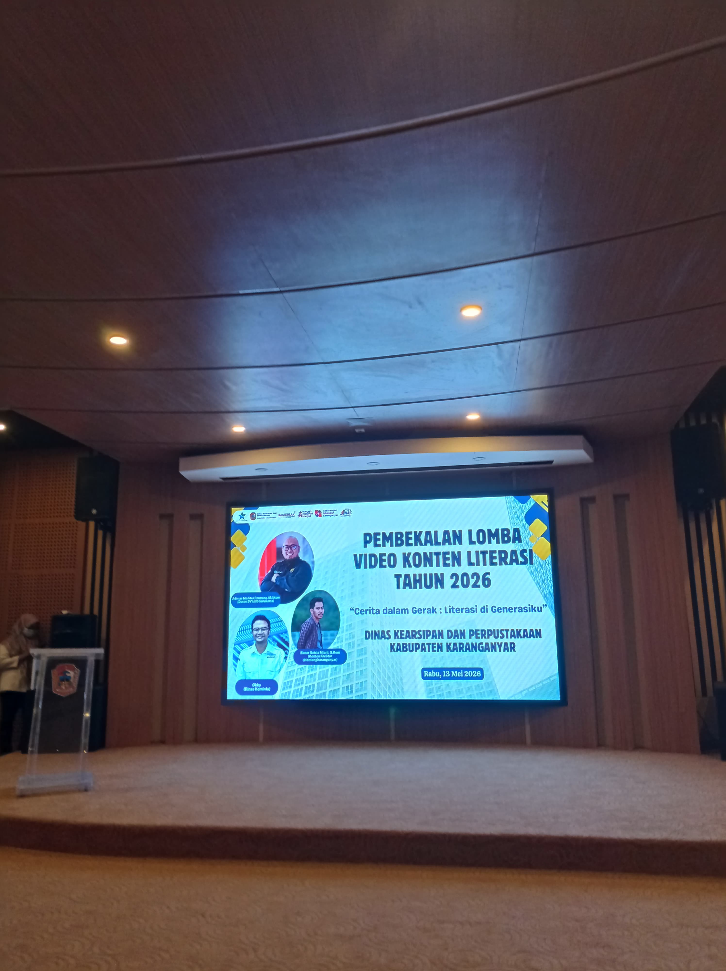 Bikin Konten Literasi Anti Skip! Generasi Kreatif Belajar Seru di Disarpus Karanganyar