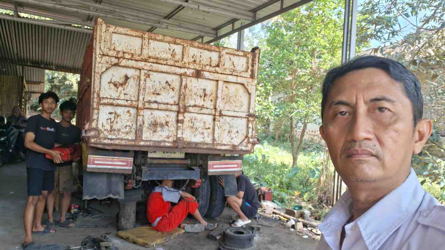 Monitoring PKL di Bengkel Mobil Mardhotillah, Sambi, Sambirejo, Sragen