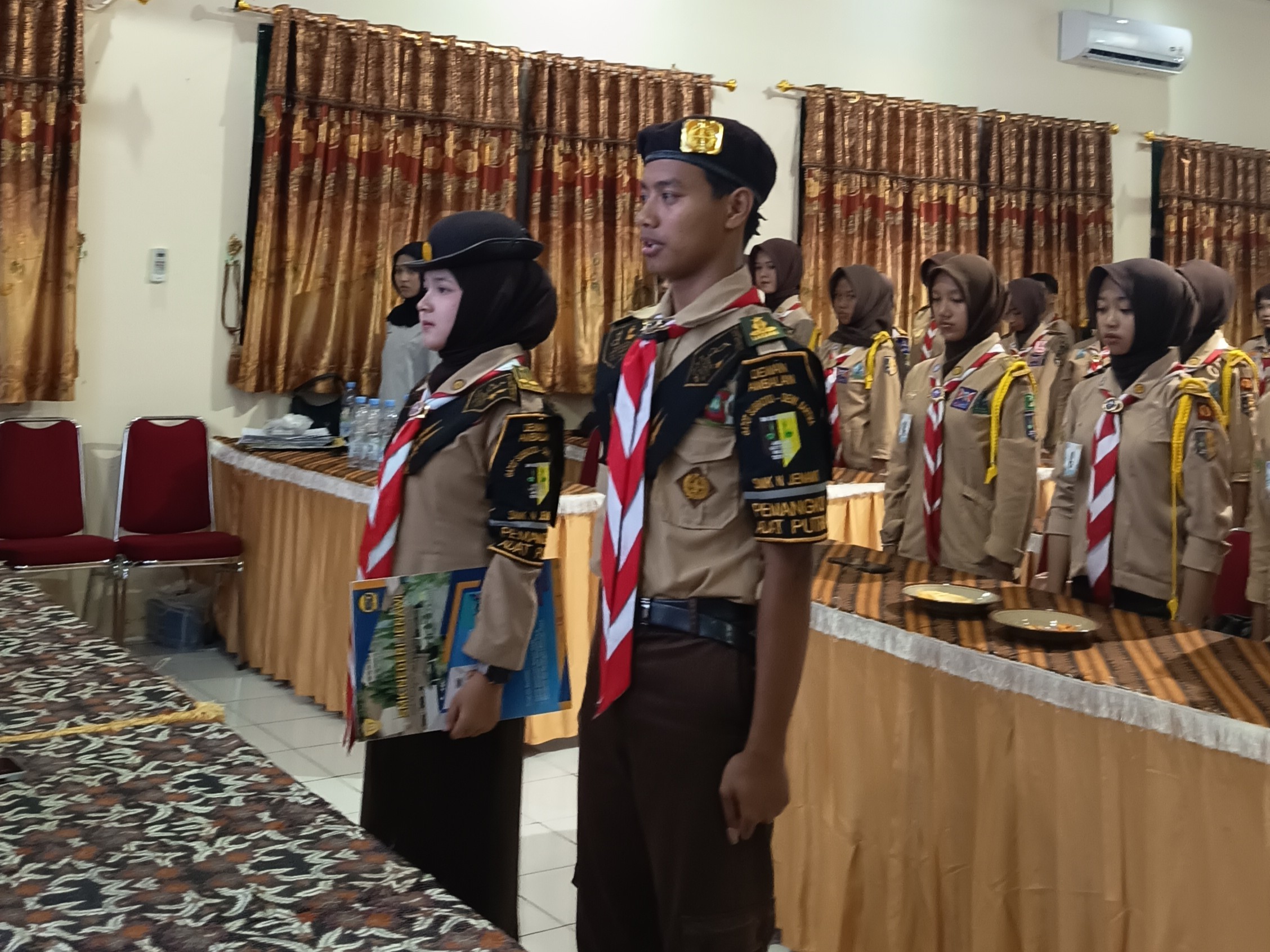 “Gasdesa Berkisah” Jadi Wadah Penguatan Public Speaking Anggota Pramuka SMKN Jenawi