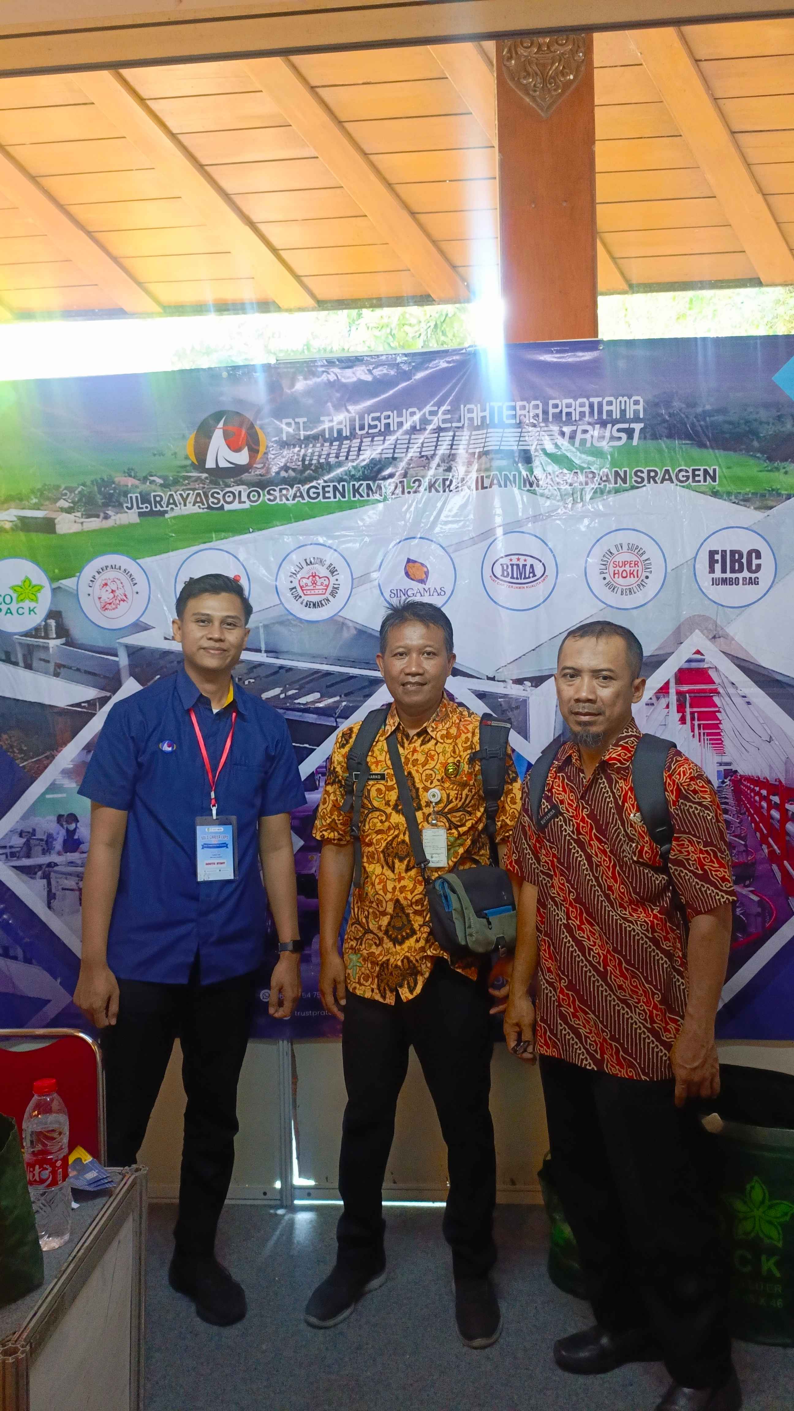 Perluas Peluang Kerja Lulusan, BKK SMKN Jenawi Kunjungi Solo Career Expo 2026